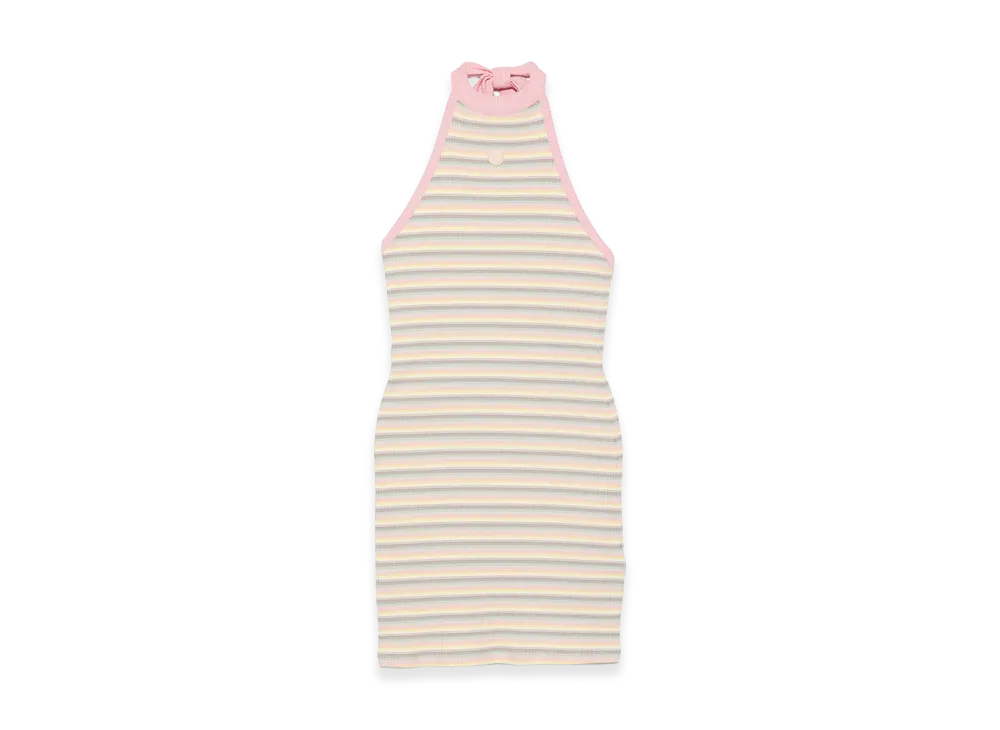 AMIRI Women's Dress "Pink/Yellow"