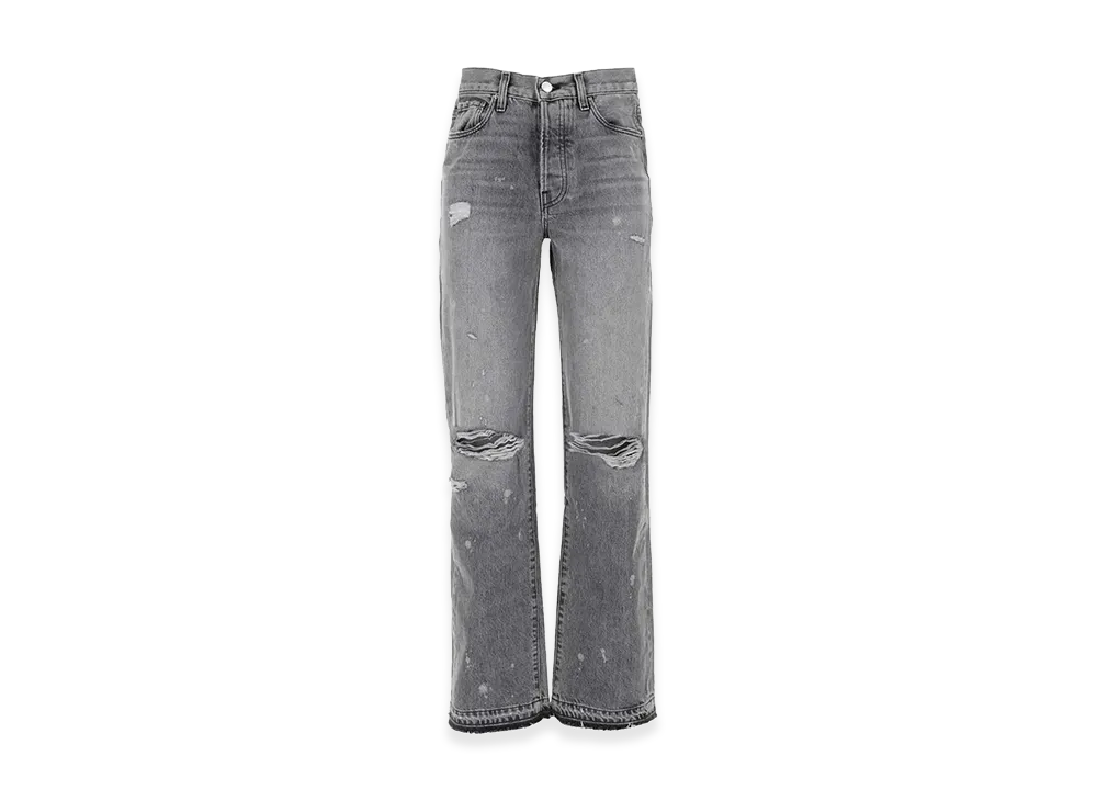 AMIRI Straight Jeans "Stone Wash Grey"