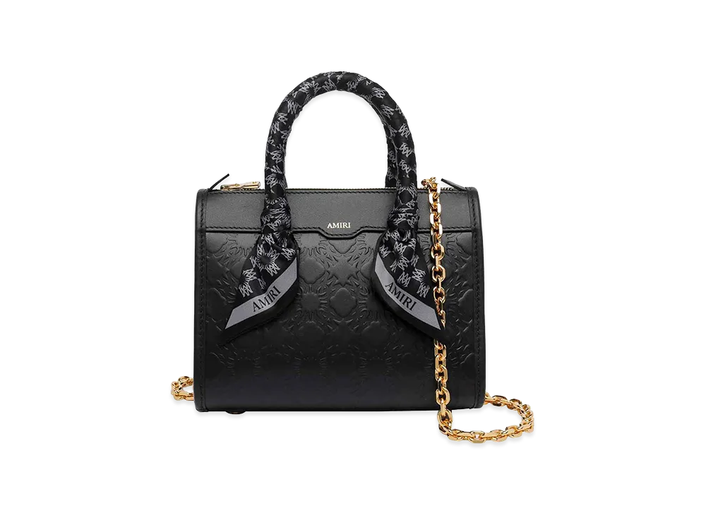 AMIRI Women's MA Quad Micro Triangle Handbag "Black"