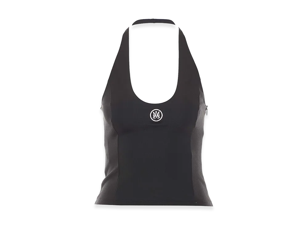 AMIRI Women's MA Halter Top "Black"