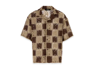 AMIRI Short Sleeve Shirt "Brown"