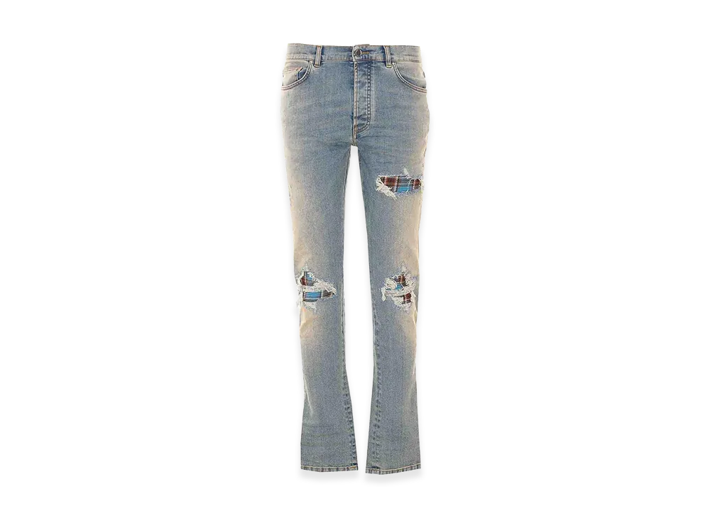 AMIRI Jeans Flannel MX1 Jeans "Blue"