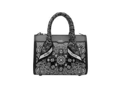 AMIRI Women's Micro Bandana Triangle Handbag "Black"