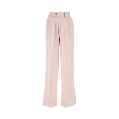 AMIRI Viscose Wide-Leg Pant "Light Pink"