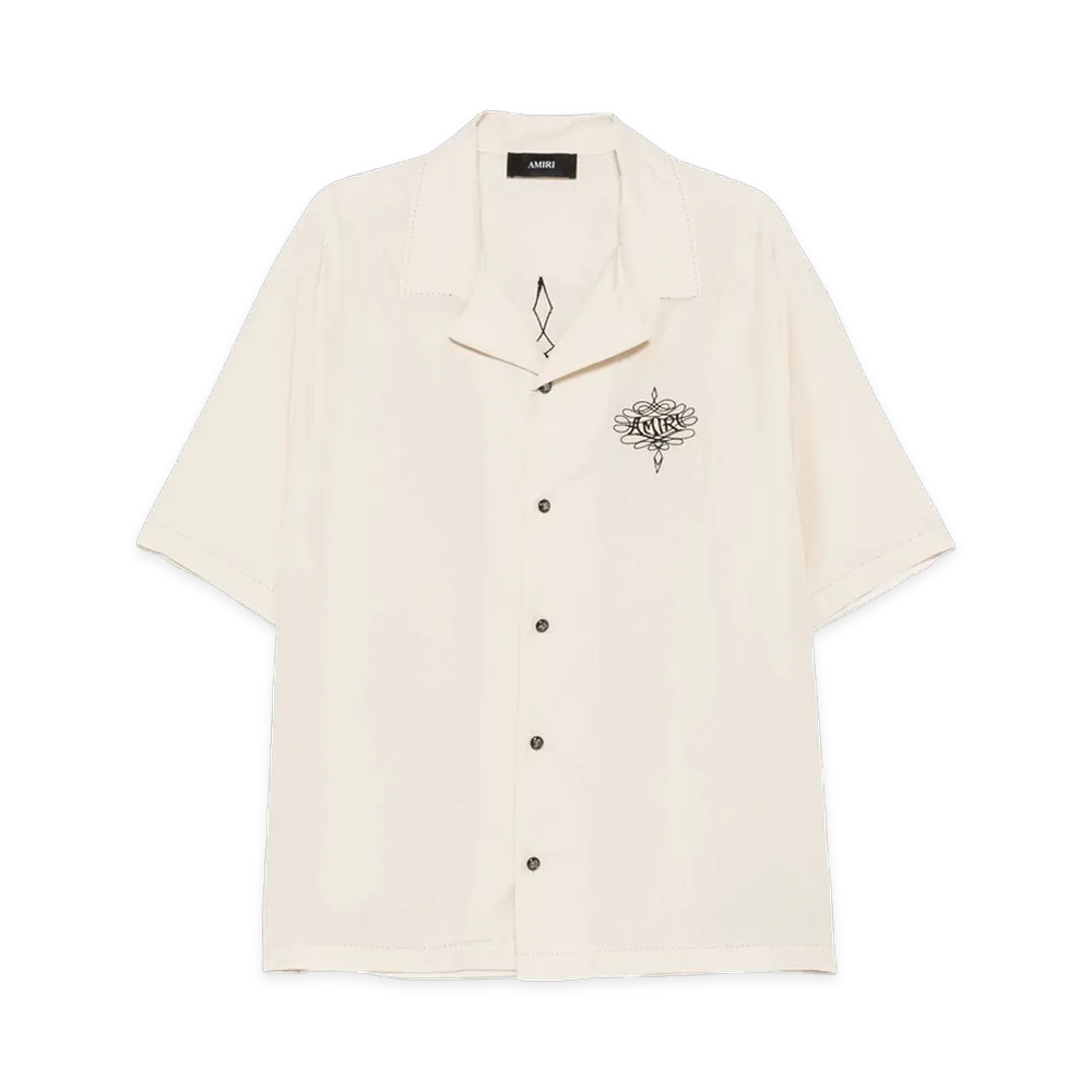 AMIRI Short Sleeve Shirt "Alabaster"