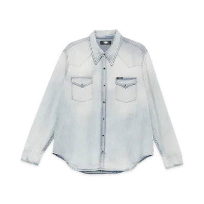AMIRI Denim Shirt "Snow Indigo"