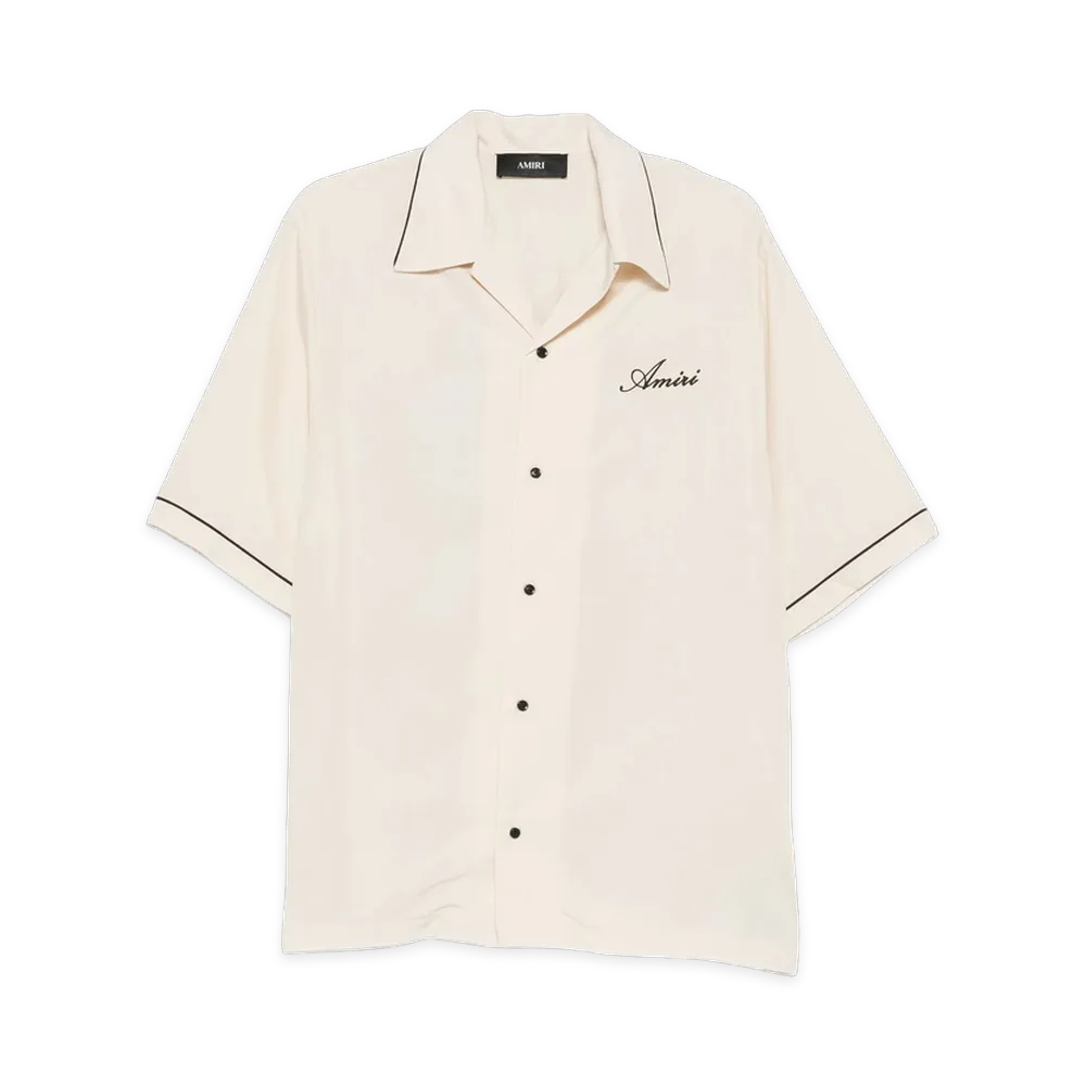 AMIRI Short Sleeve Shirt "Alabaster"