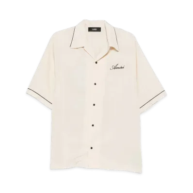 AMIRI Short Sleeve Shirt "Alabaster"