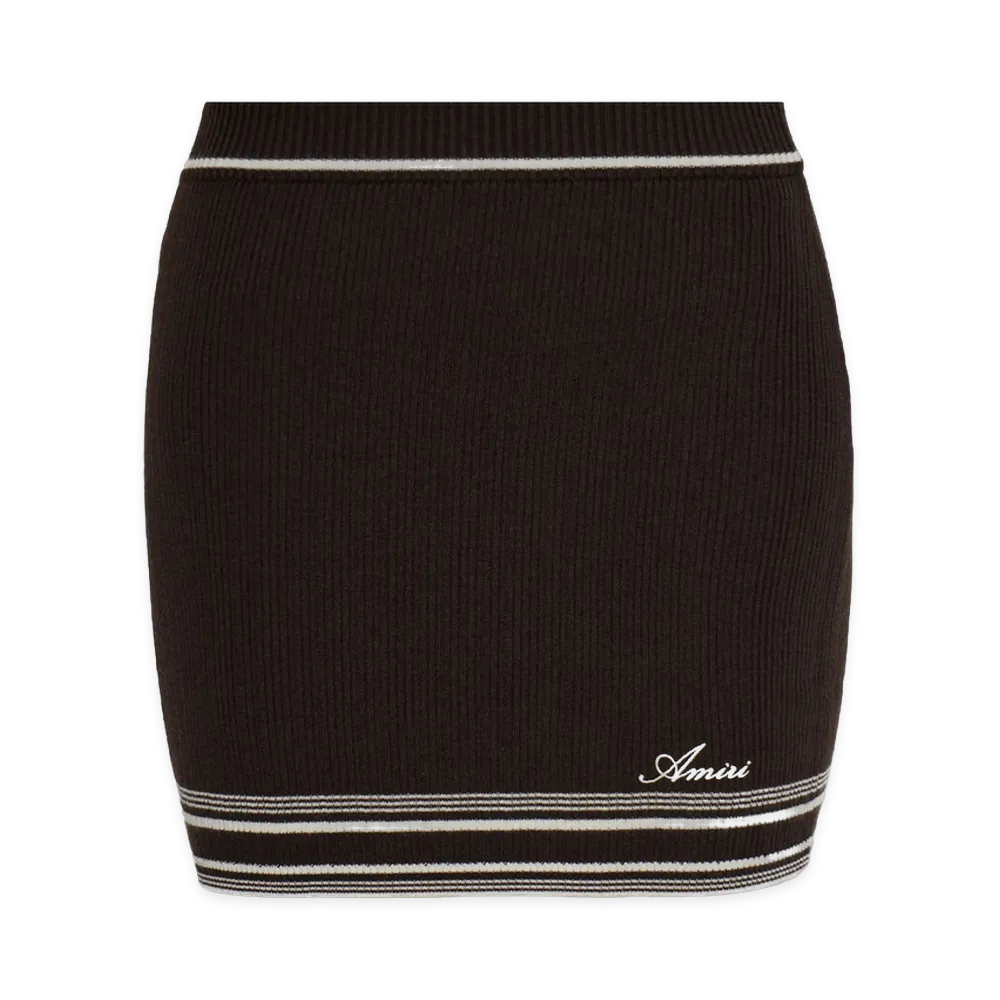 AMIRI Women's Wool Skirt "Husk"