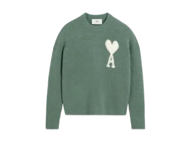AMI PARIS Crew Neck Sweater "Antique Clay" UKS025KN00324013