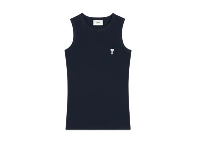 AMI PARIS Ami de Coeur Tank Top "NightBlue"