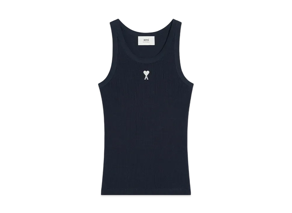 AMI PARIS Ami de Coeur Tank Top "NightBlue"