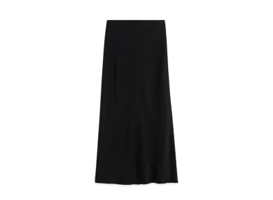 AMI PARIS Straight Midi Skirt "Black"