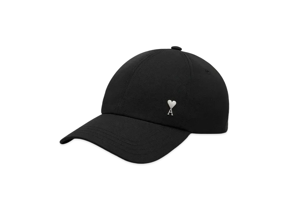 AMI PARIS Amidoucourt Stud Cap "Black"