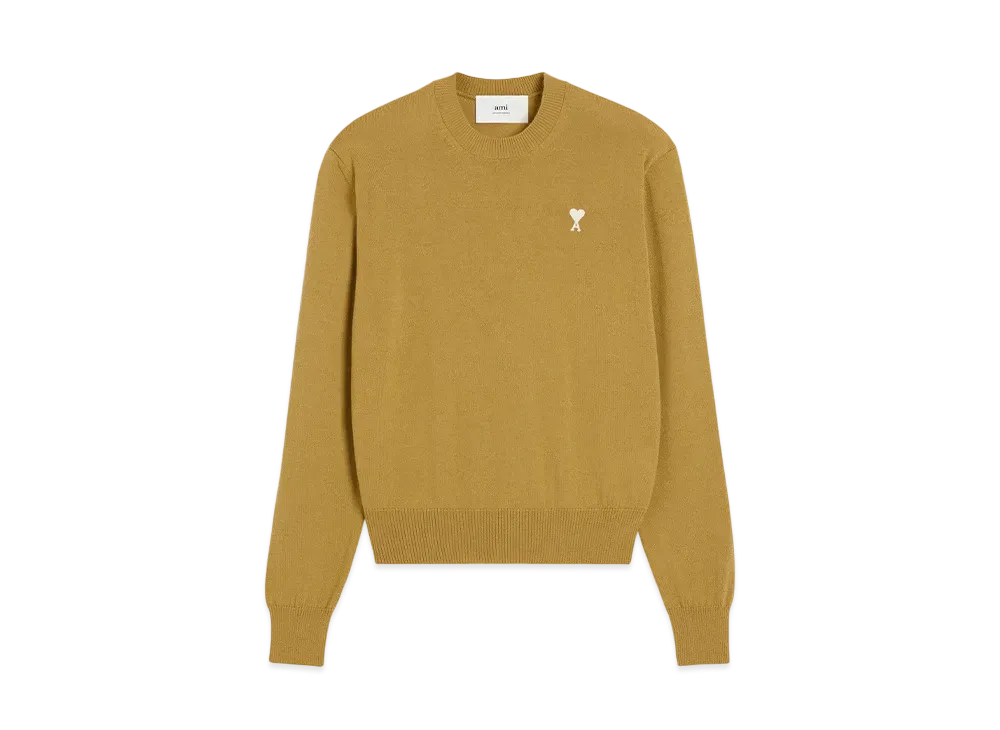 AMI PARIS Ami de Coeur Crewneck Sweater "Havana"