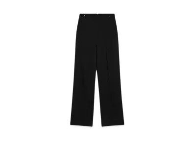 AMI PARIS Wool Sailor Pants "Black"