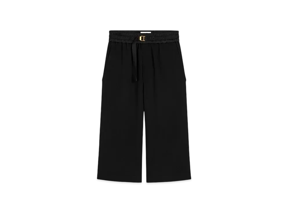 AMI PARIS Large Fit Elastic Shorts "Black"