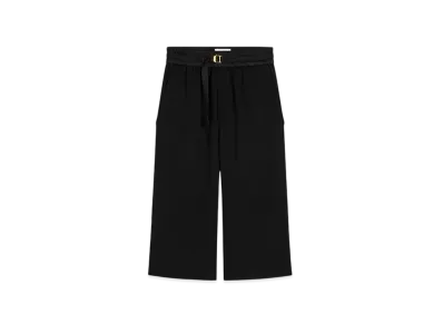AMI PARIS Large Fit Elastic Shorts "Black"