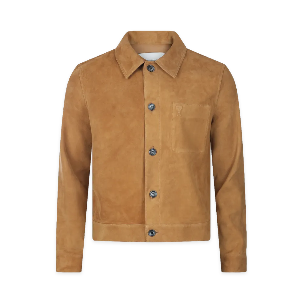AMI PARIS Jackets "Brown"
