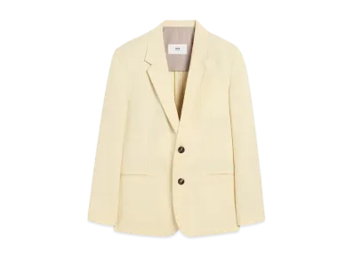 AMI PARIS Wool Semi-Lined Jacket "Beurre"