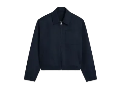 AMI PARIS Amidou Cool Zip Jacket "NavyBlue"