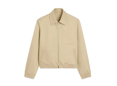 AMI PARIS Amidou Cool Zip Jacket "Gingembre"