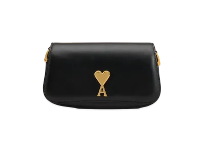 AMI PARIS Paris Paris Shoulder Bag "Black"