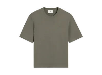 AMI PARIS Amidou Cool Tee "GrisFume"