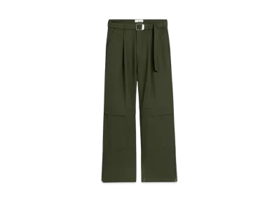 AMI PARIS Wool Cargo Pants "Loden"