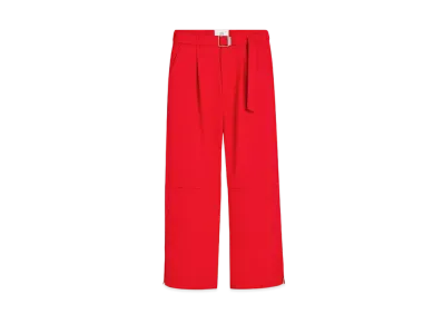 AMI PARIS Wool Cargo Pants "Coquelicot"