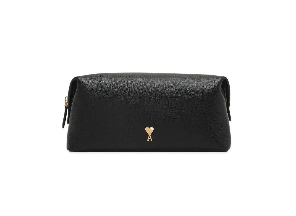 AMI PARIS Paris Paris Pouch "Black/VibratedBrass"