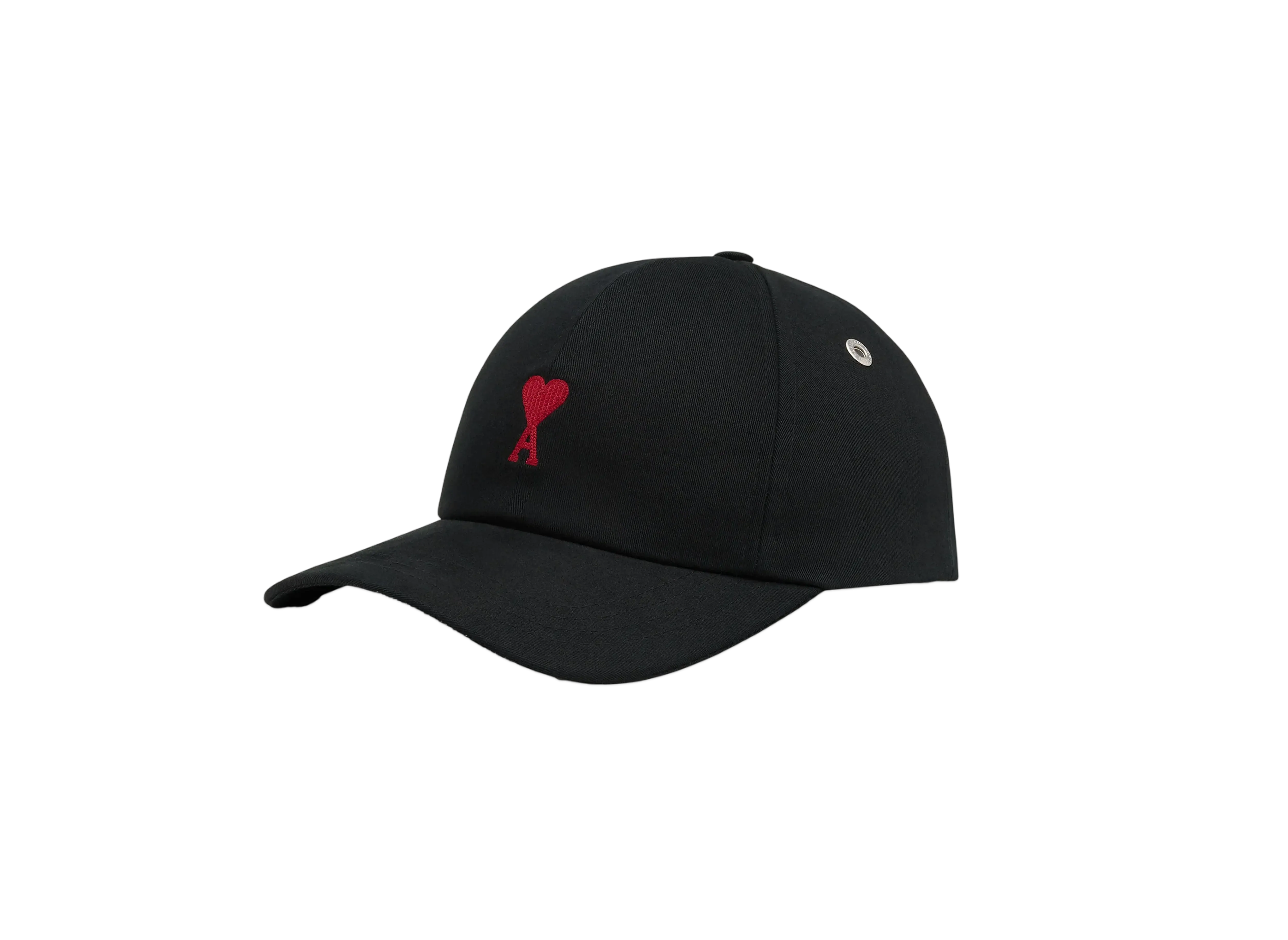 AMI PARIS Ami de Coeur Embroidered Cap "Black"