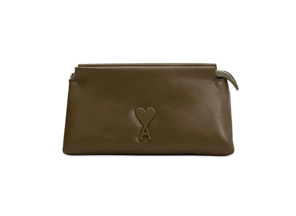 AMI PARIS Vourevous Pouch "Khaki"