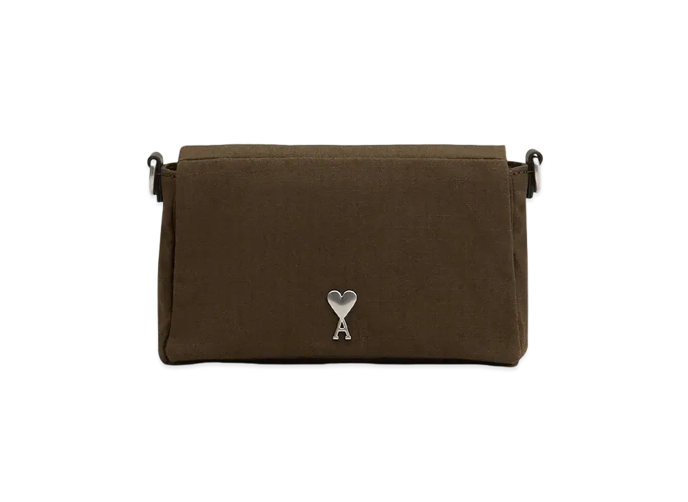 AMI PARIS Amidou Cool Lunch Box Bag "OliveNoire"