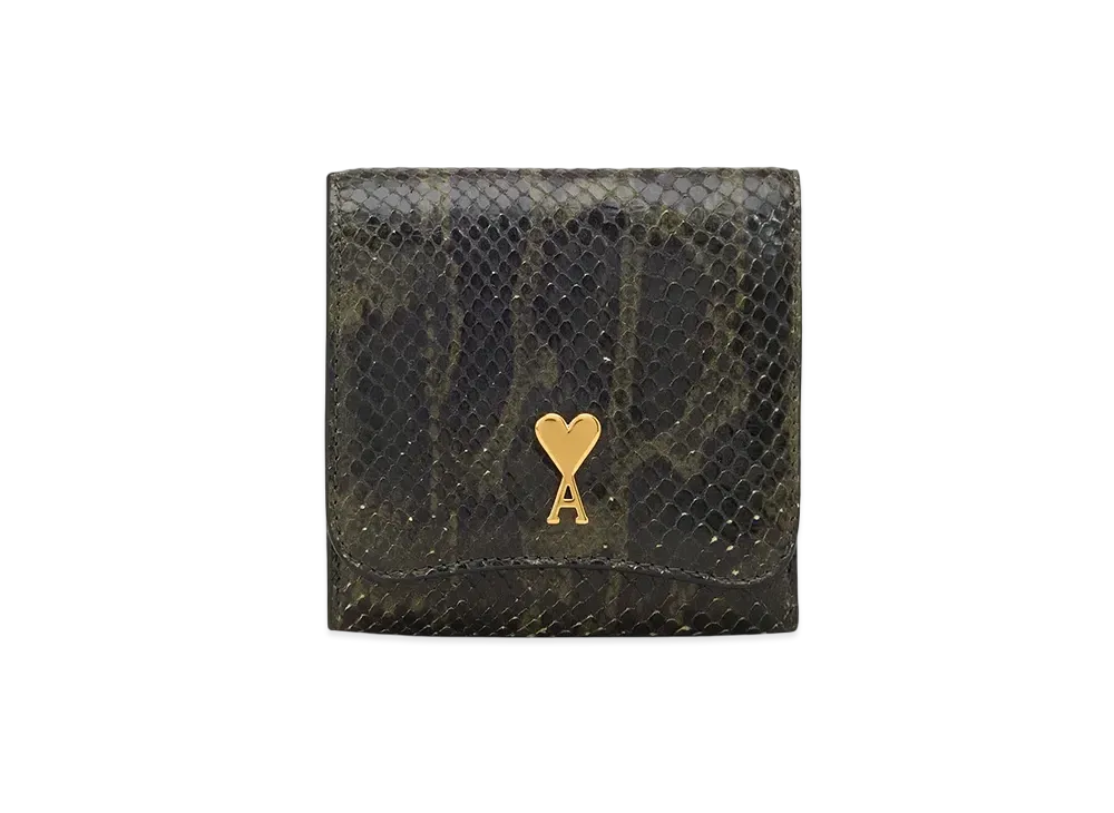 AMI PARIS Paris Paris Wallet "OliveNoire"