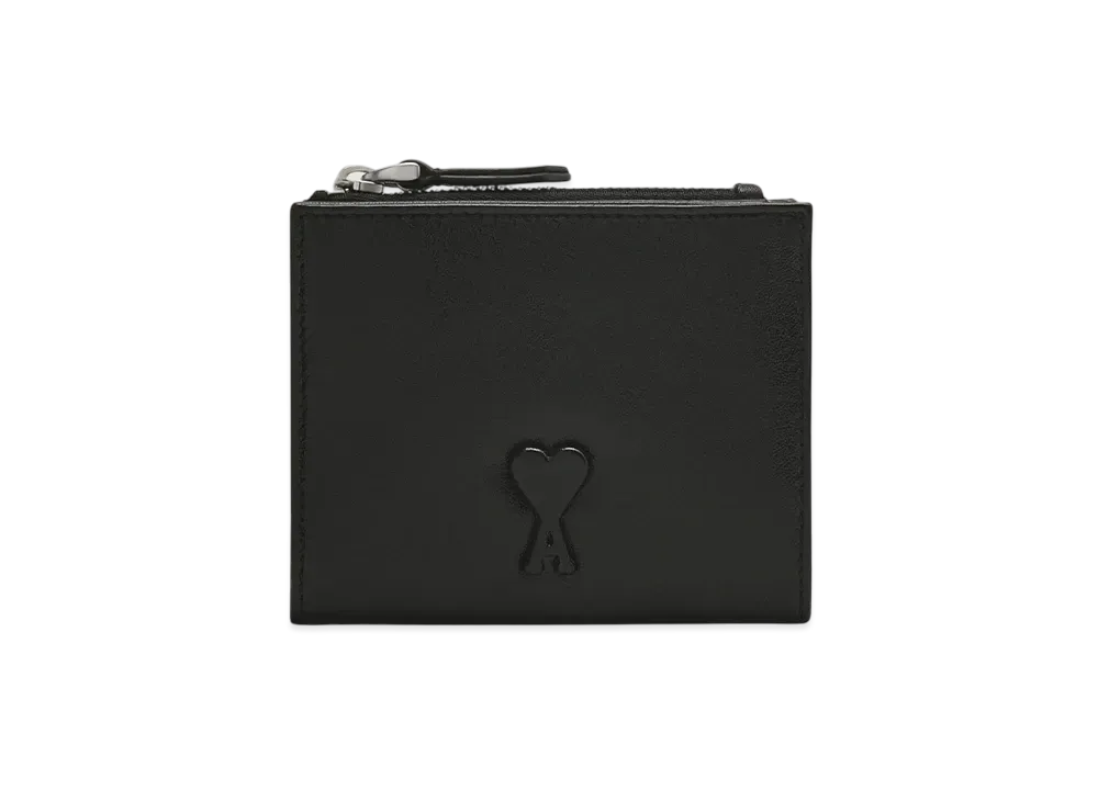 AMI PARIS Vourevous Fold Wallet "Black"