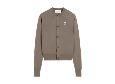 AMI PARIS Amidoucourt Cardigan "Cendre"