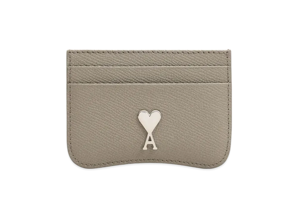 AMI PARIS Paris Paris Card Holder "Cendre/ArgentVibre"