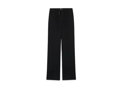 AMI PARIS Flared Fit Elastic Pants "Black"