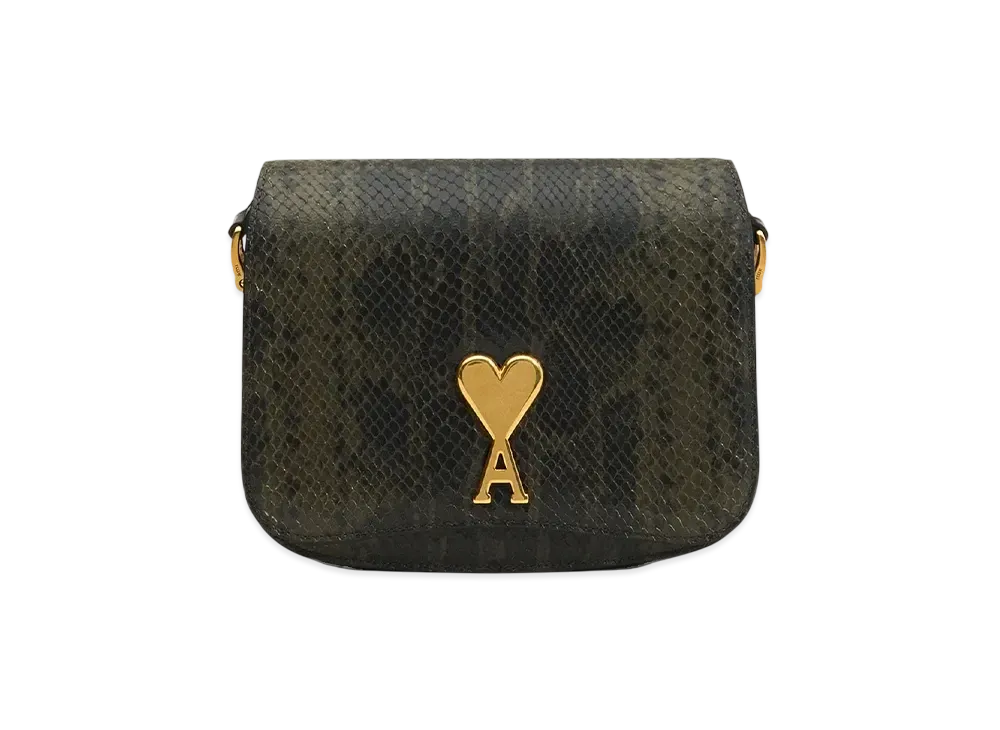 AMI PARIS Paris Paris Bag "OliveNoire"