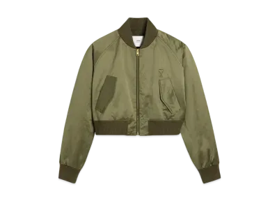 AMI PARIS Ami de Coeur Bomber Jacket "Loden"