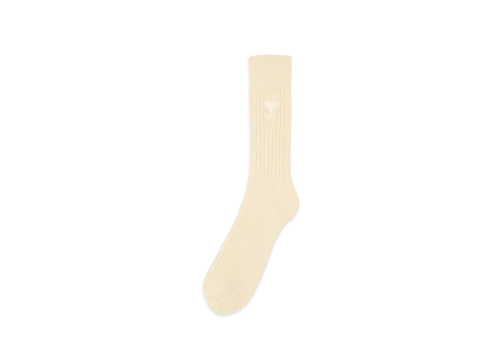 AMI PARIS Ami de Coeur Socks "OffWhite/OffWhite"