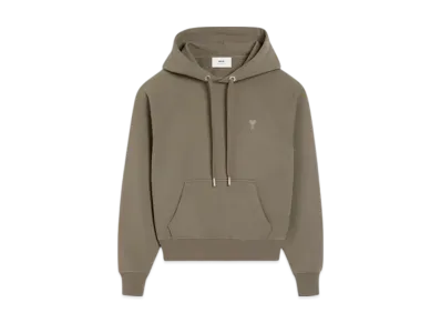 AMI PARIS Ami de Coeur Hoodie "Smoke Grey"