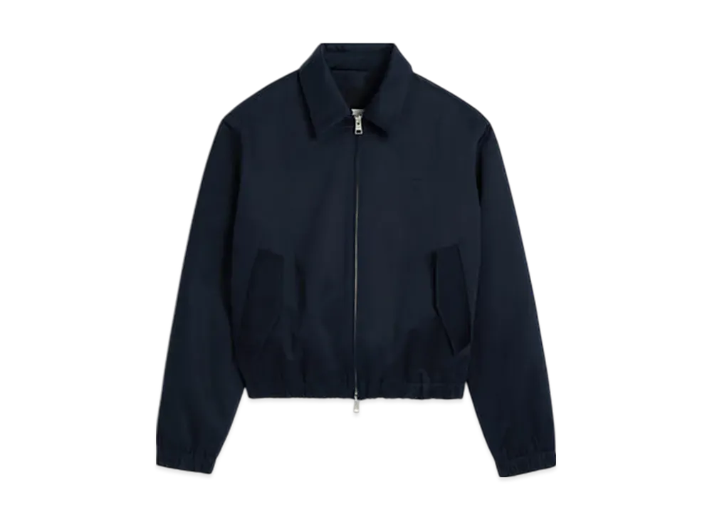 AMI PARIS Ami de Coeur Zip Jacket "Navy Blue"