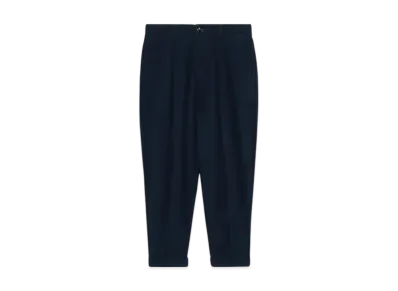 AMI PARIS Oversized Carrot Fit Pants "Night Blue"