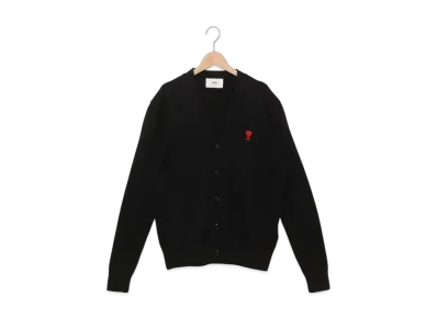 AMI PARIS Cardigan Bolero "Black"