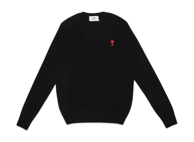 AMI PARIS Knit Sweater "Black"