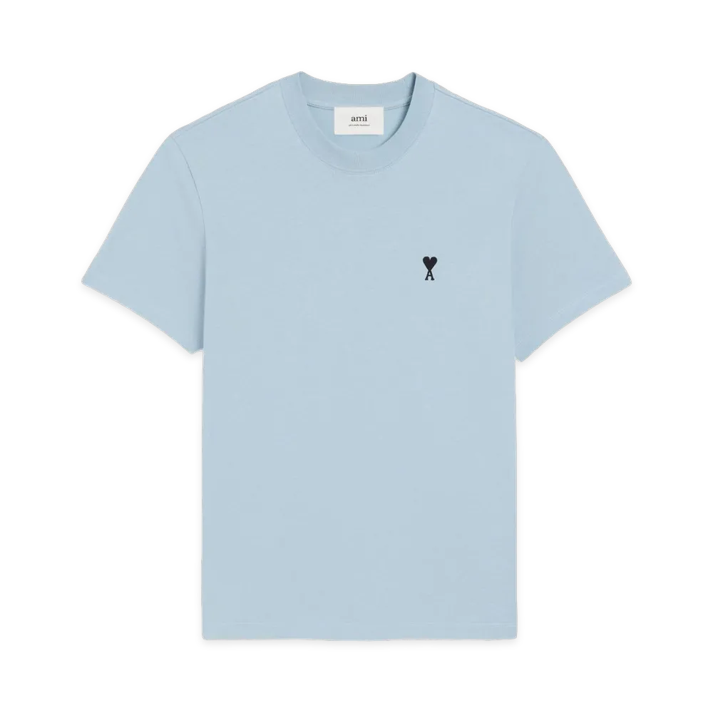 AMI PARIS T-Shirts "Light Blue"