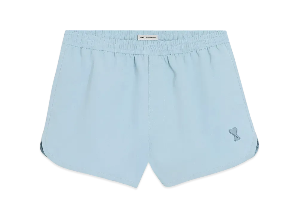 AMI PARIS Plain Swim Shorts "Sky"