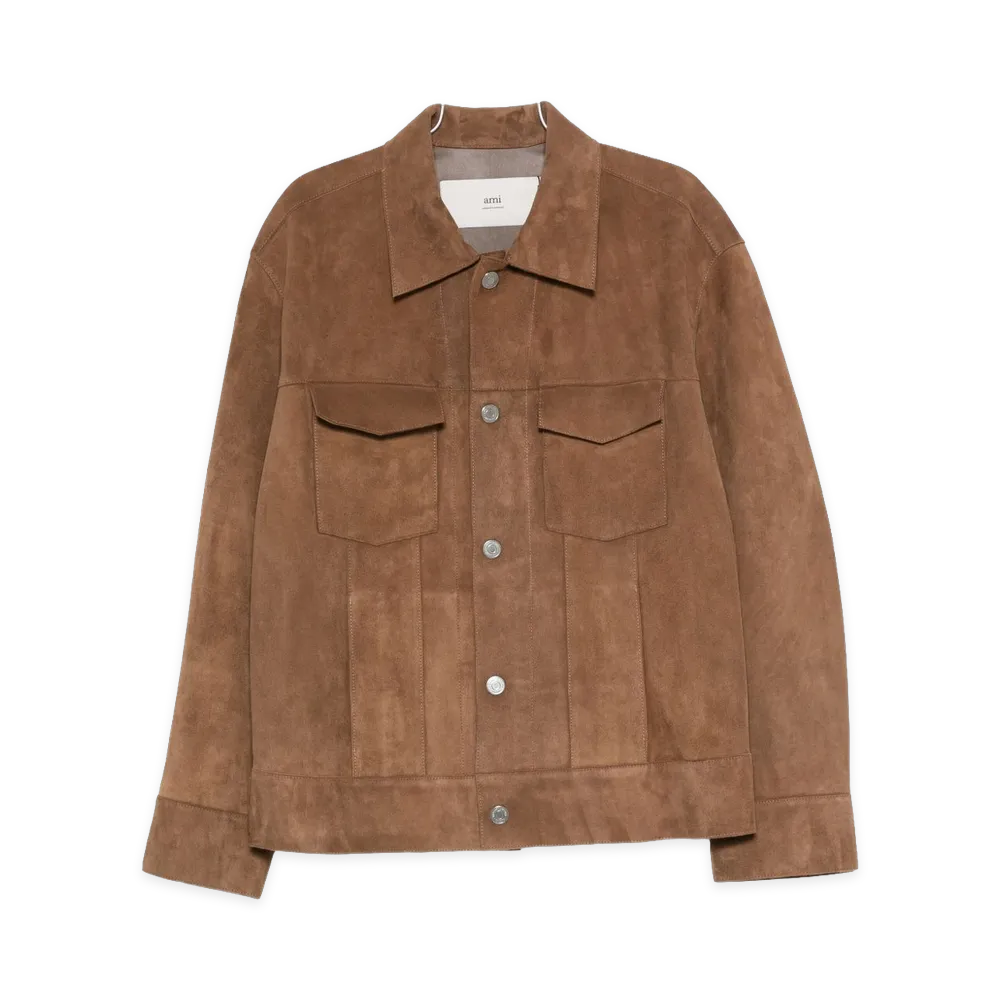 AMI PARIS Jackets "Brown"